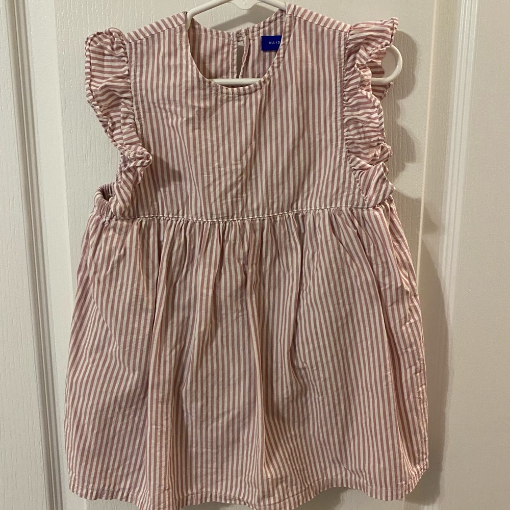 Maison Mini girls dress with built in bloomers